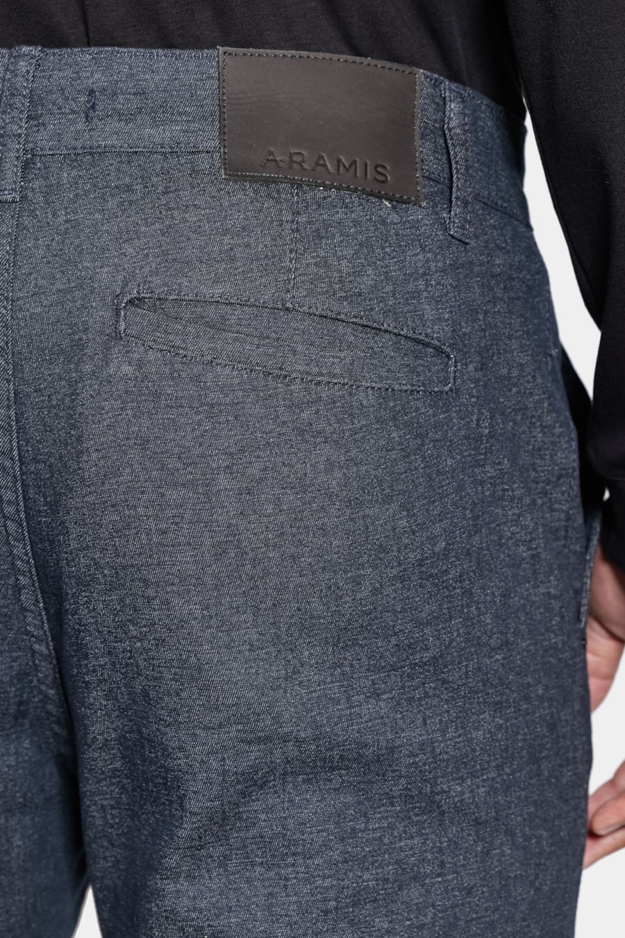Calça Chino Bolso Faca Moline Marinho — foto 4 de 6