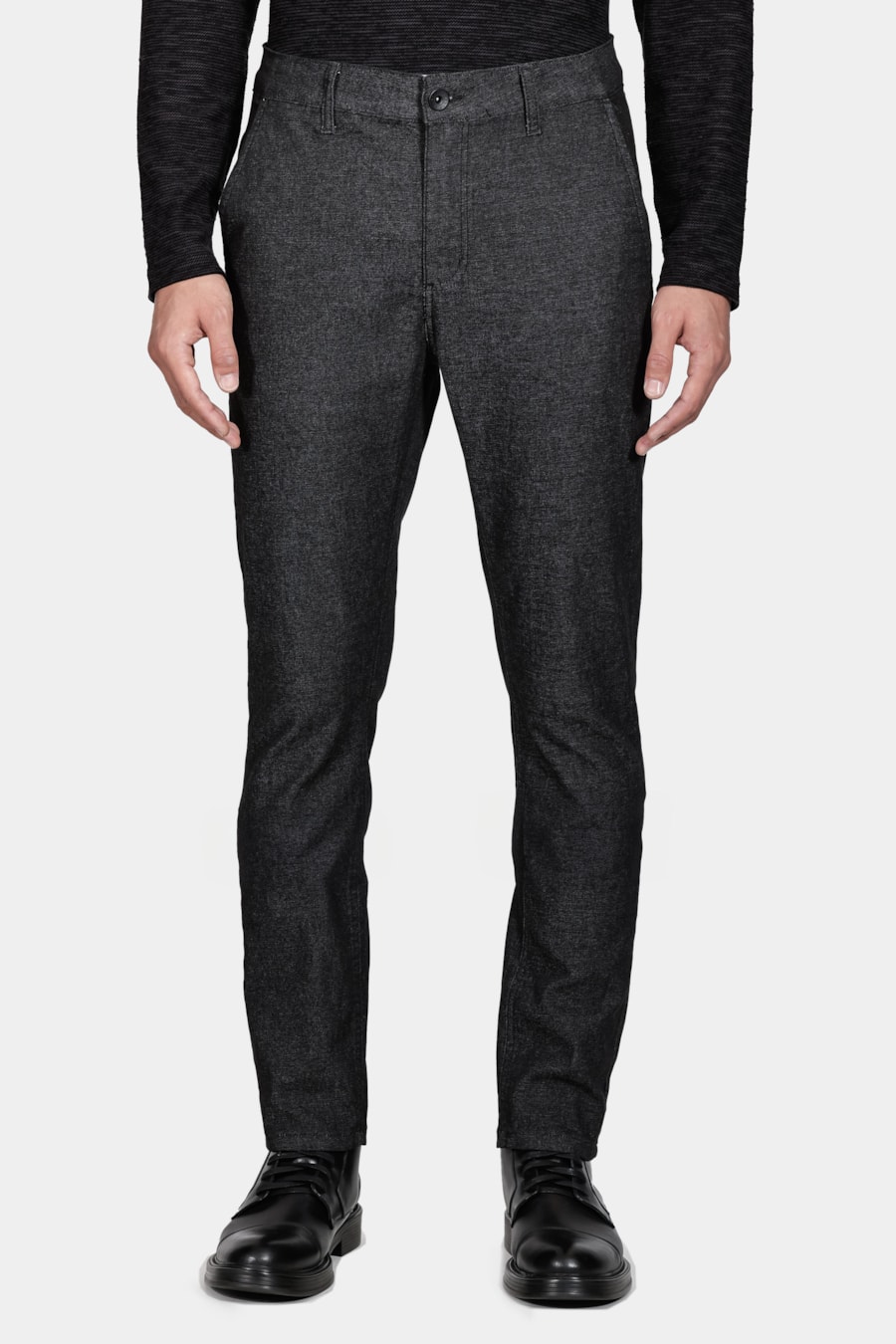 Calça Chino Bolso Faca Moline Preto — foto 1 de 6