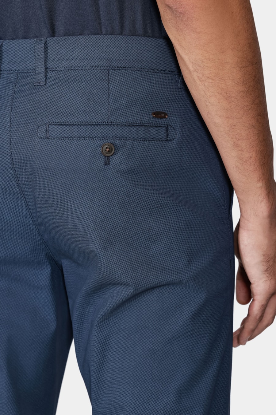 Calça Chino Clássica Marinho — foto 4 de 6