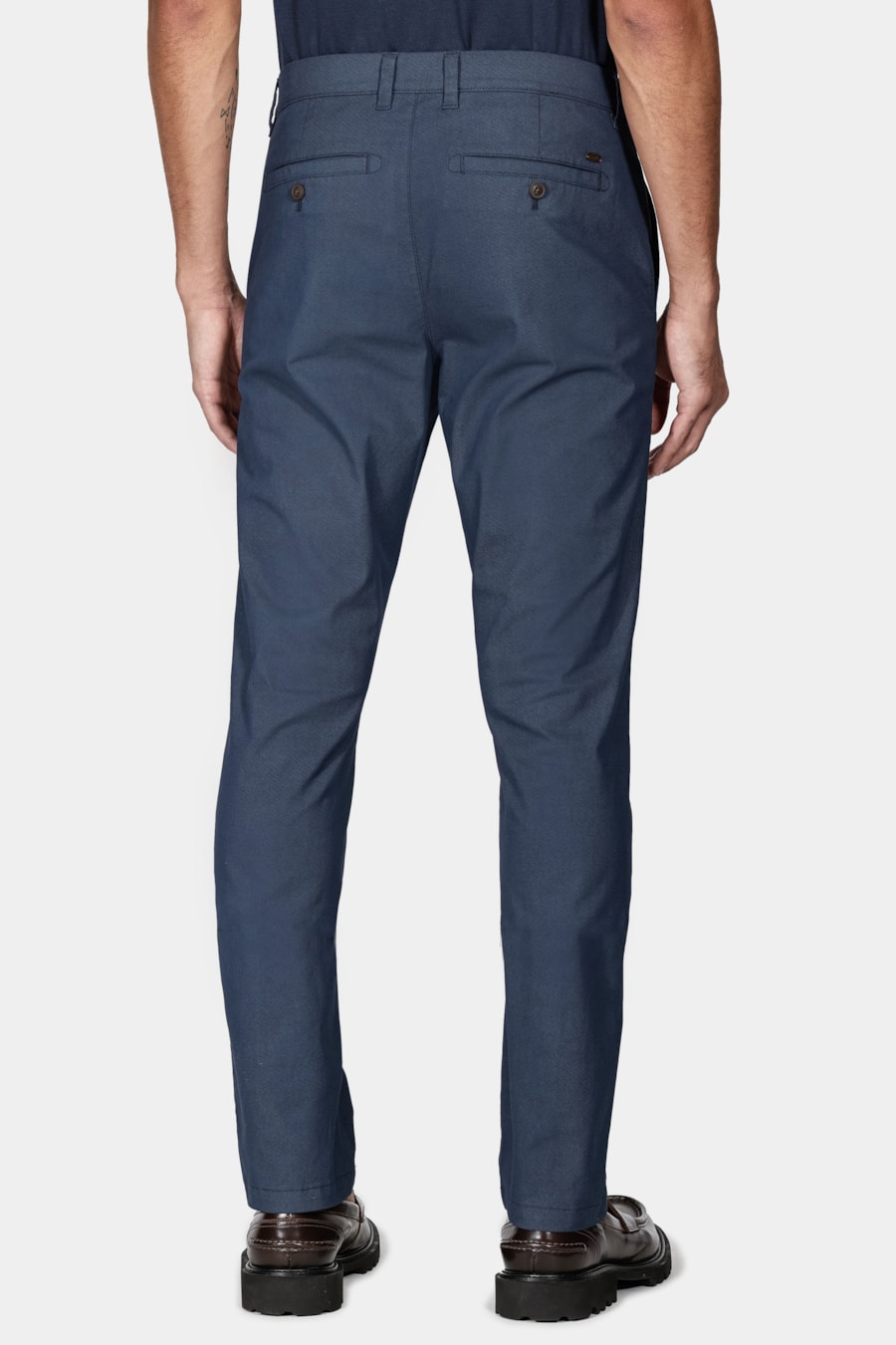 Calça Chino Clássica Marinho — foto 5 de 6