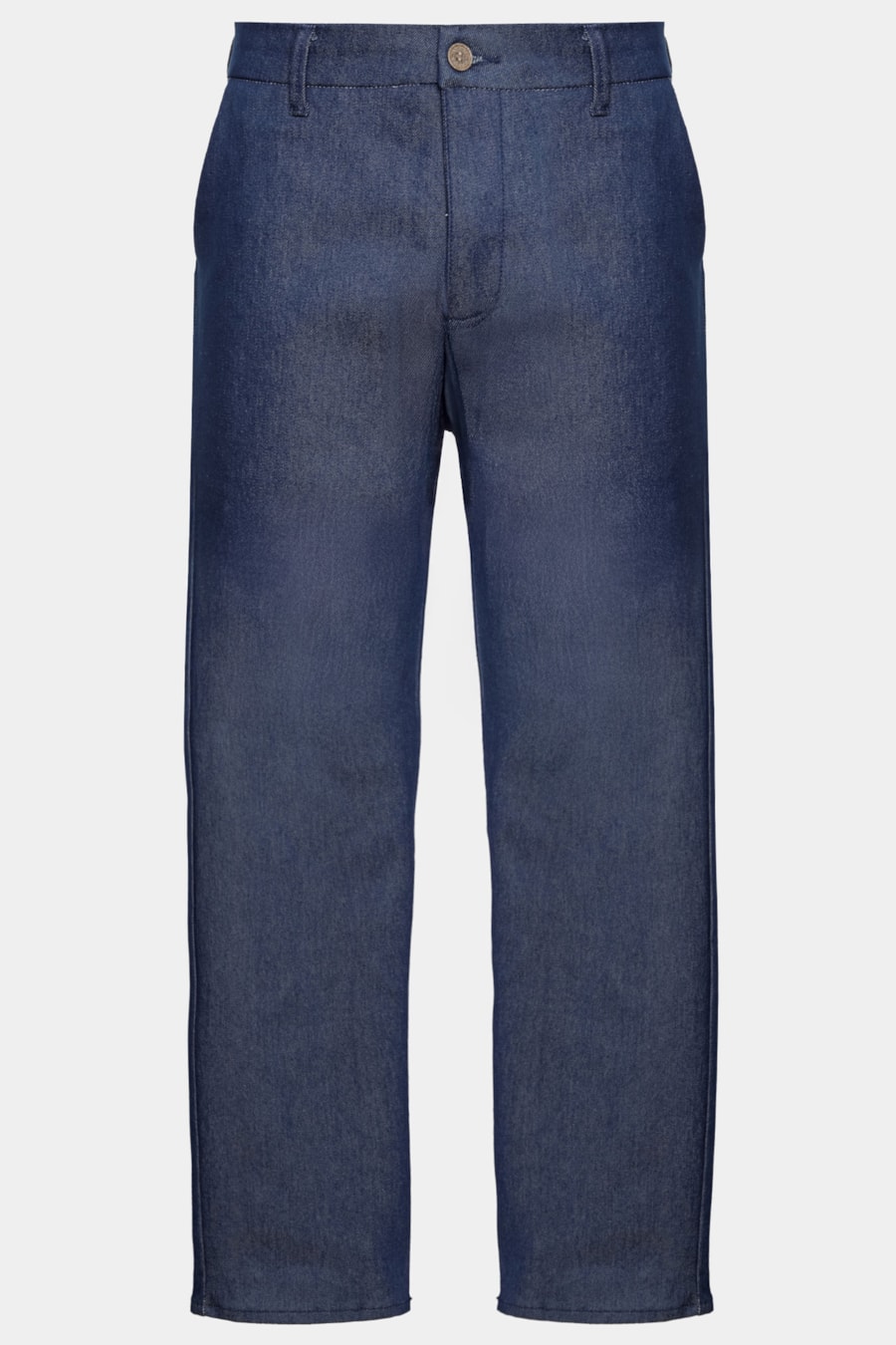 Calça Chino Clássica No Wash Azul Escuro — foto 7 de 7