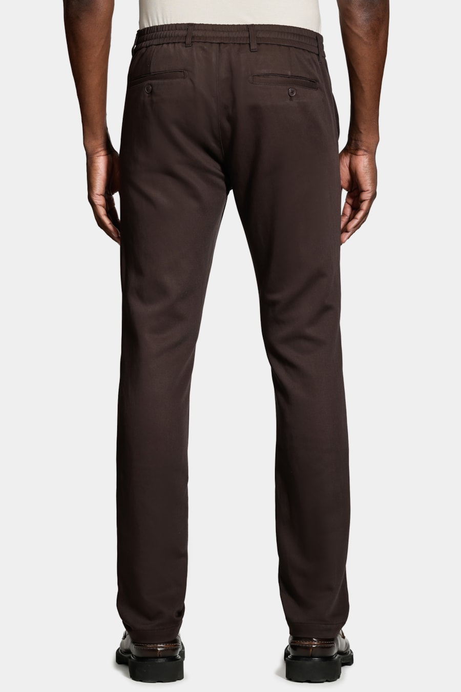 Calça Chino Clássica Slim Travel Cafe — foto 5 de 6