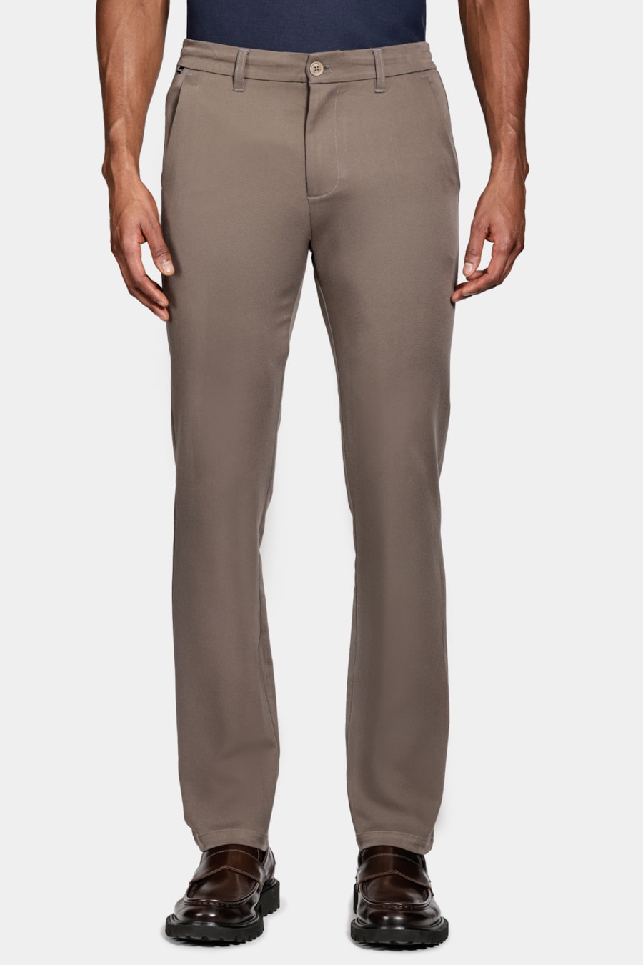 Calça Chino Clássica Slim Travel Fendi — foto 1 de 6