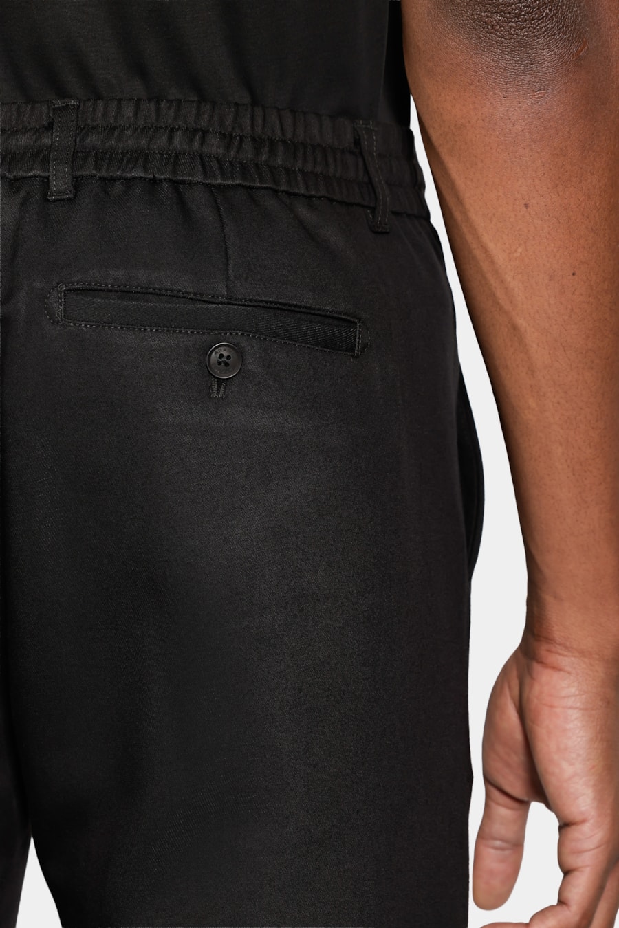 Calça Chino Clássica Slim Travel Preto — foto 4 de 6