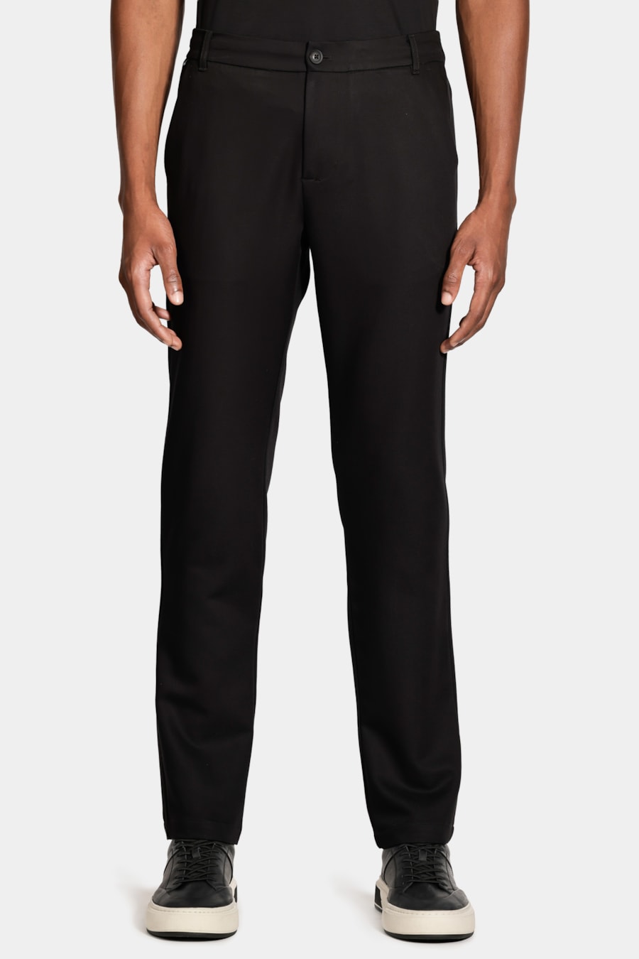 Calça Chino Clássica Slim Travel Preto — foto 1 de 6