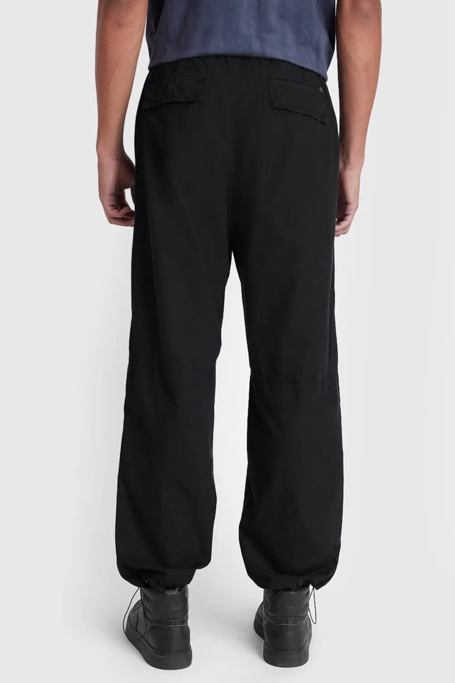 Calça Chino Color Ampla Paper Preto — foto 5 de 5