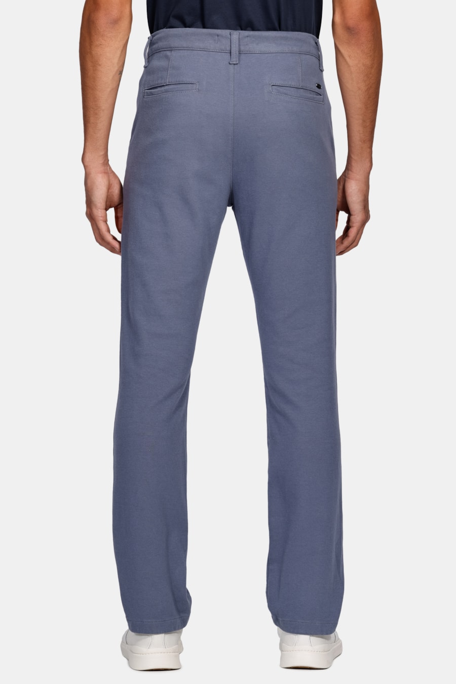 Calça Chino Color Regular Comfort Azul Índigo — foto 5 de 5