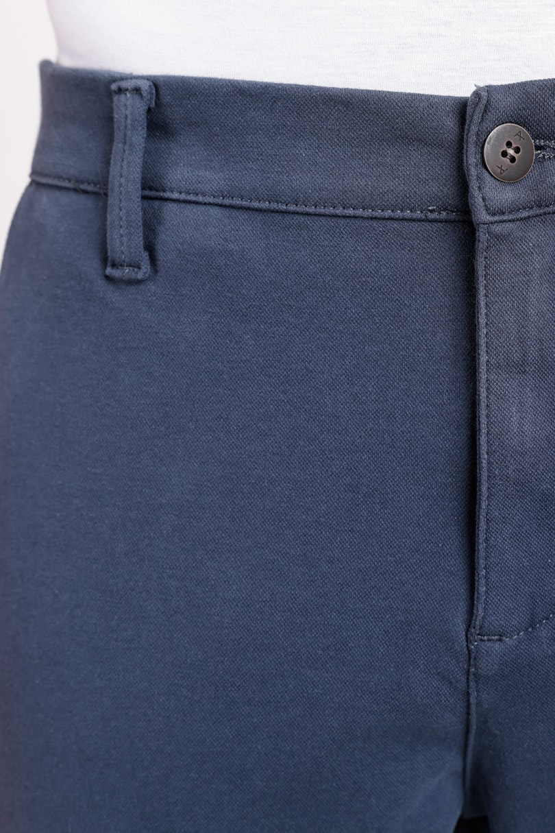 Calça Chino Color Regular Comfort Marinho