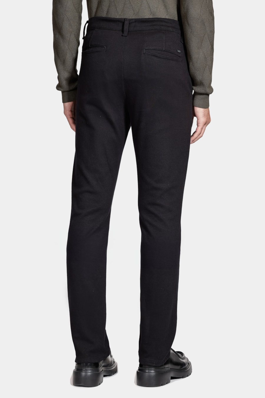 Calça Chino Color Regular Comfort Preto — foto 5 de 6