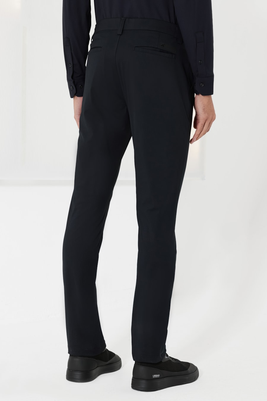 Calça Chino de Malha Moovex Preto — foto 5 de 6