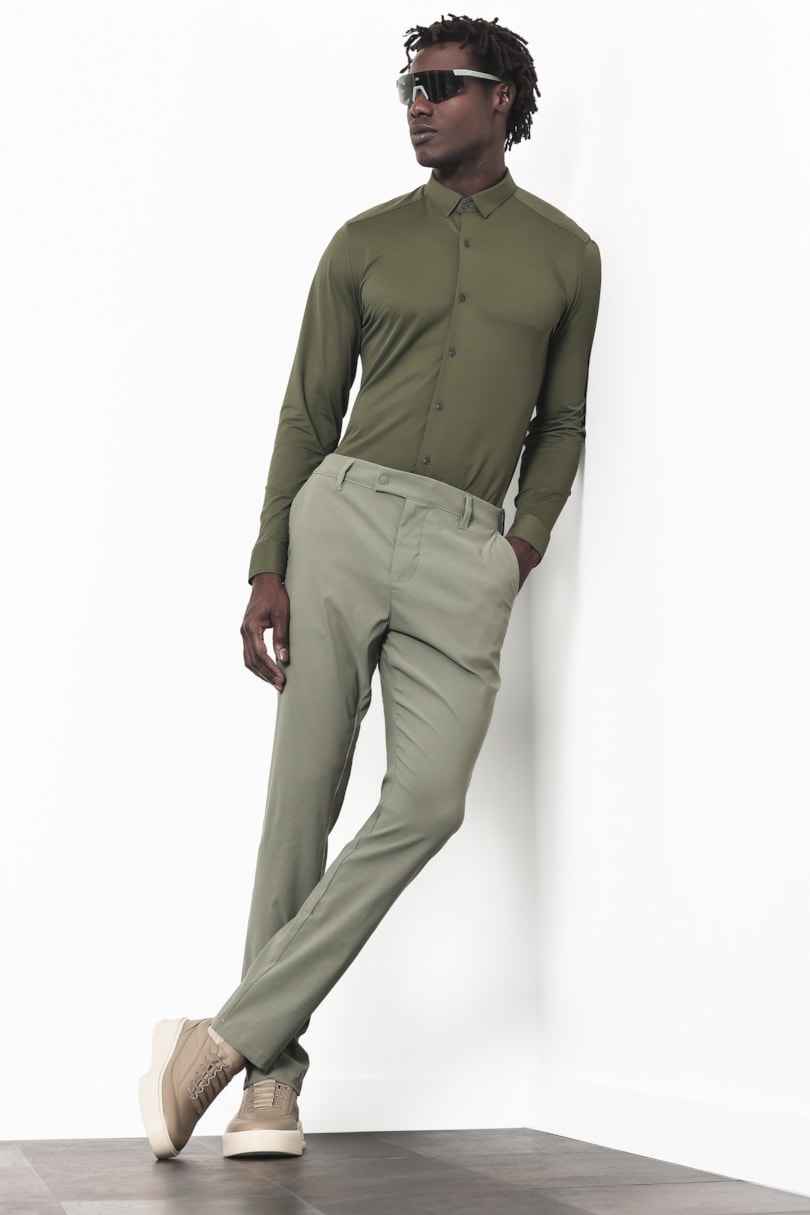 Calça Chino Elastic Menta