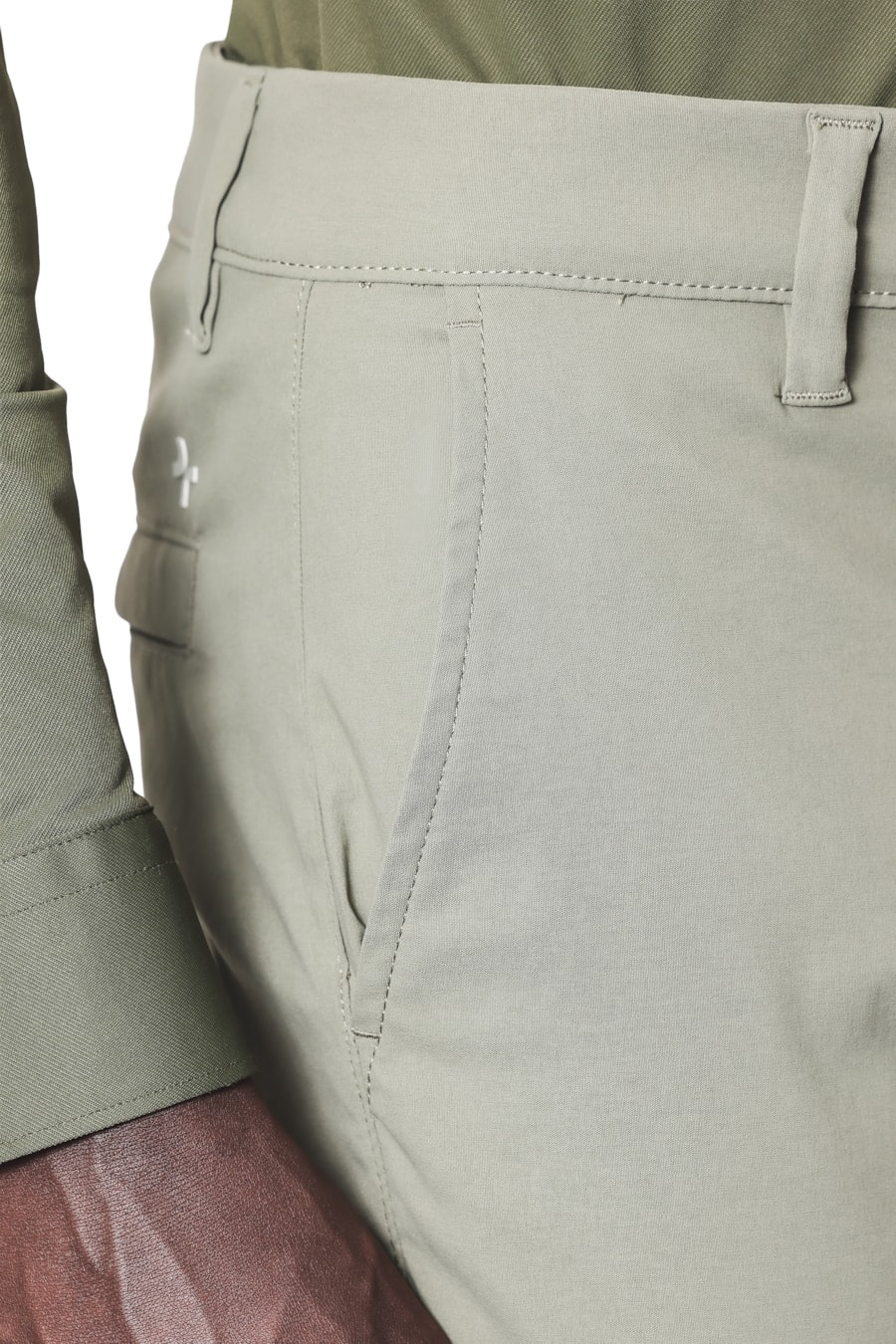 Calça Chino Elastic Menta — foto 4 de 8