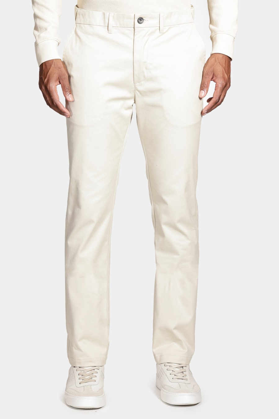Calça Chino Estilo Moovex Amendoa — foto 1 de 5