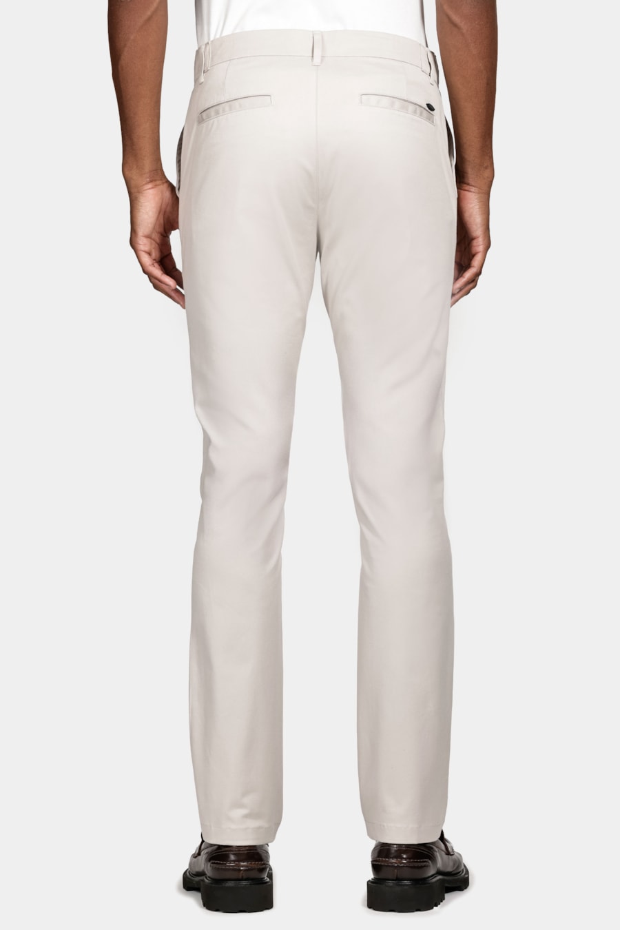 Calça Chino Estilo Moovex Areia — foto 5 de 6