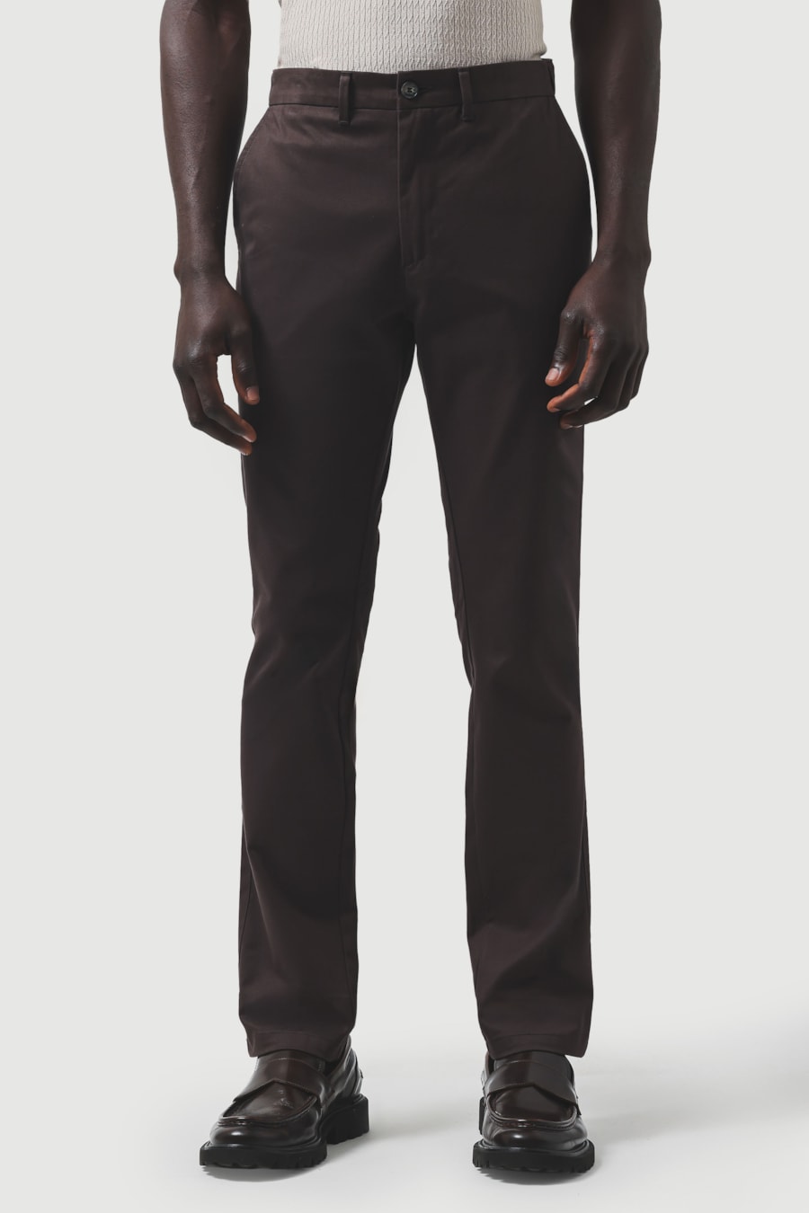 Calça Chino Estilo Moovex Cafe — foto 2 de 12