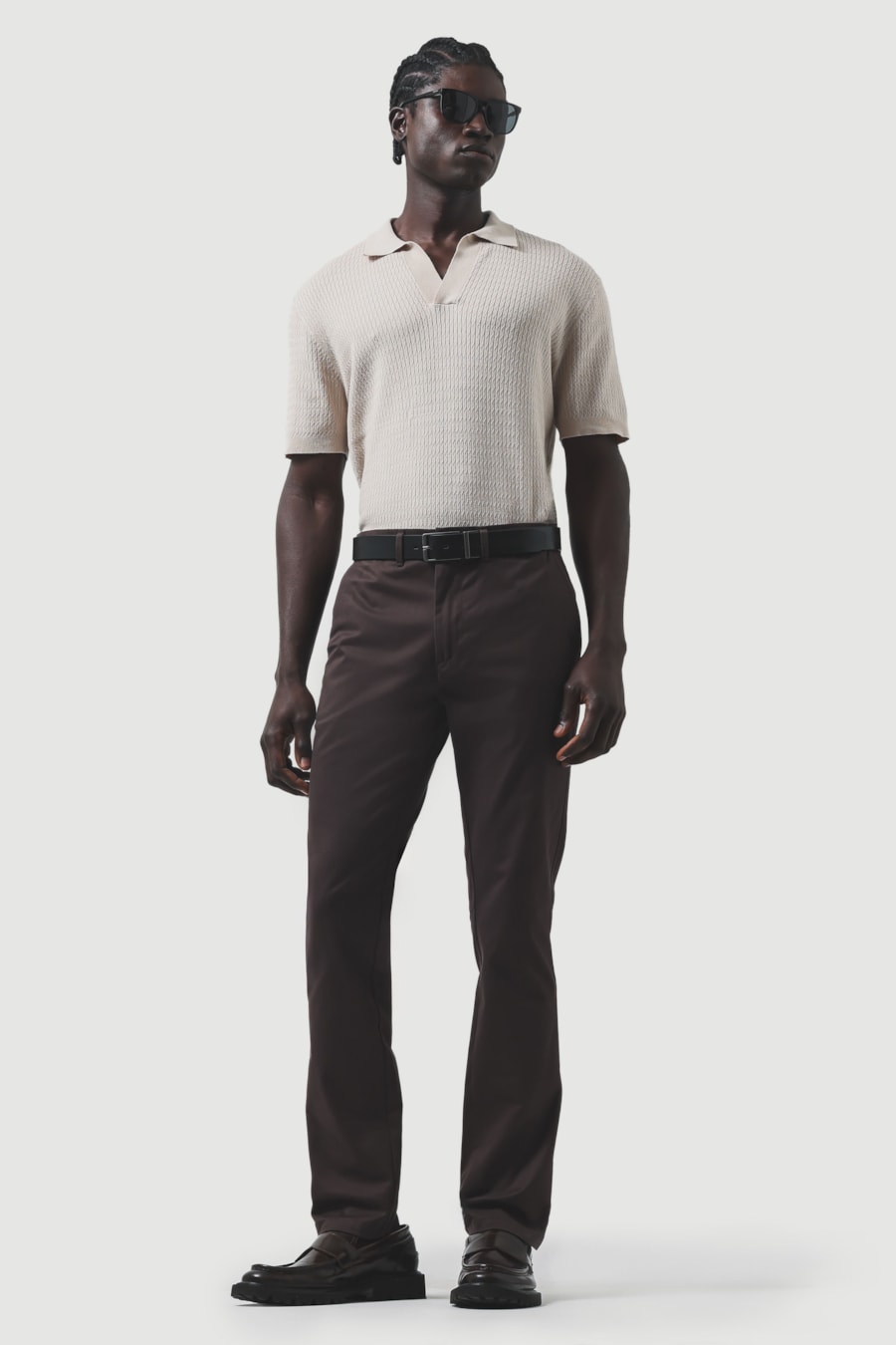 Calça Chino Estilo Moovex Cafe — foto 3 de 12