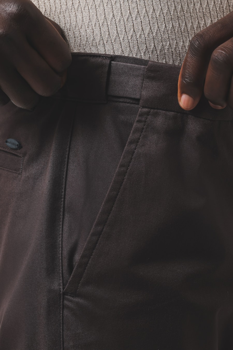 Calça Chino Estilo Moovex Cafe — foto 5 de 12
