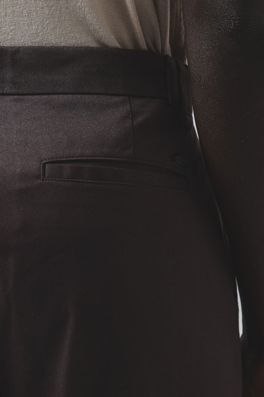 Calça Chino Estilo Moovex Cafe — foto 8 de 12