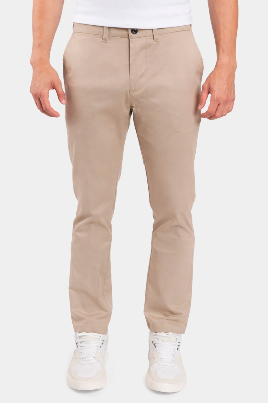 Calça Chino Estilo Moovex Cáqui — foto 1 de 5