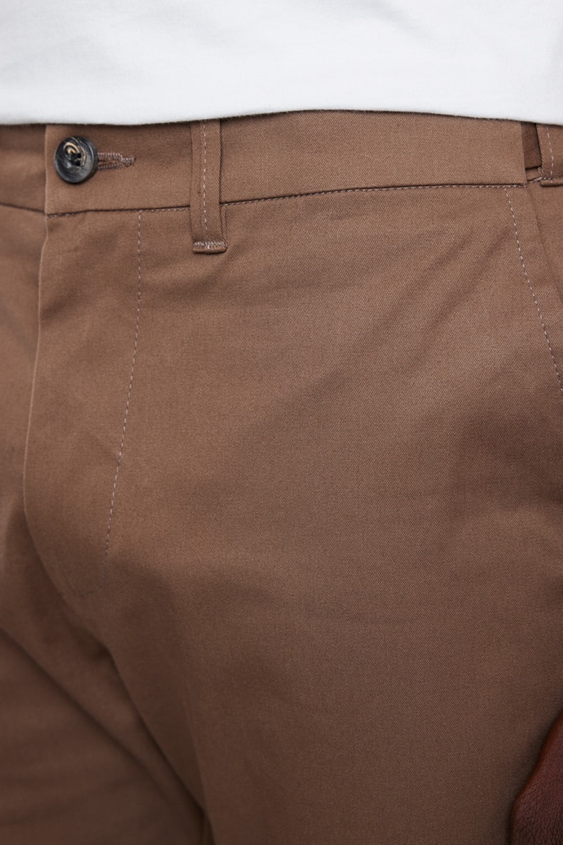 Calça Chino Estilo Moovex Castor