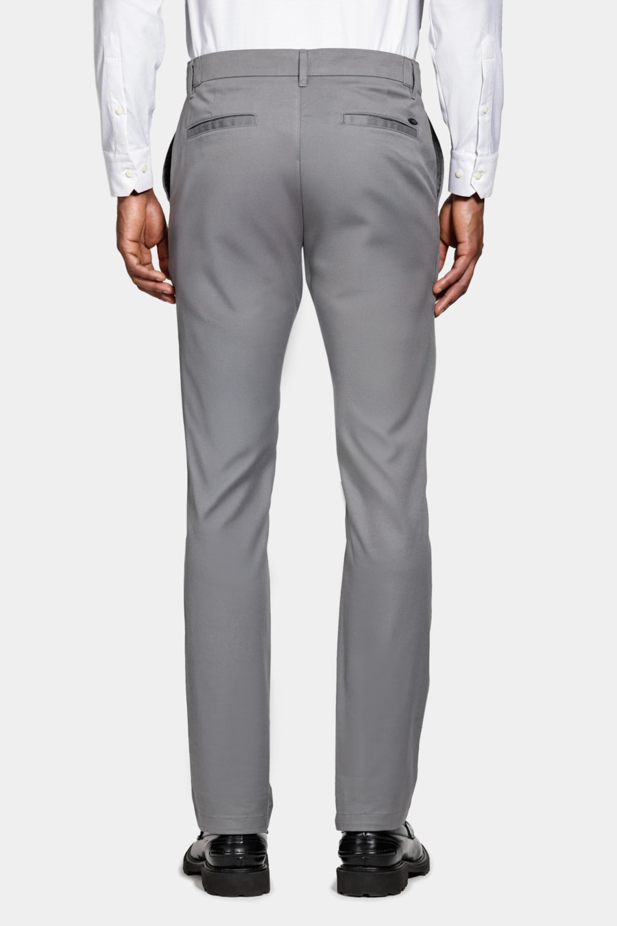 Calça Chino Estilo Moovex Chumbo — foto 5 de 6
