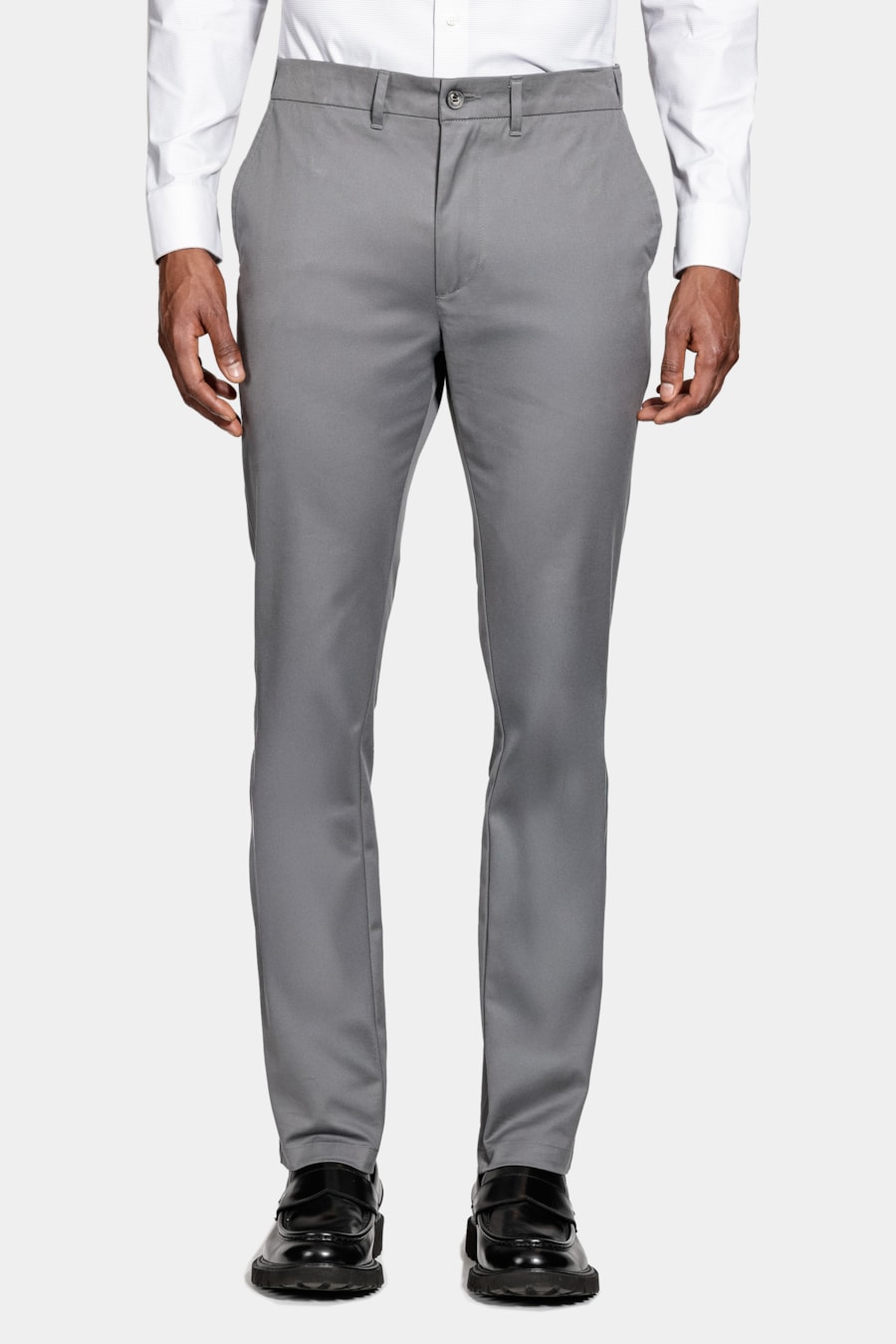 Calça Chino Estilo Moovex Chumbo — foto 1 de 6