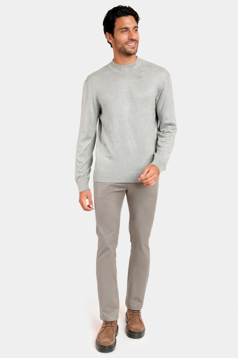 Calça Chino Estilo Moovex Cinza