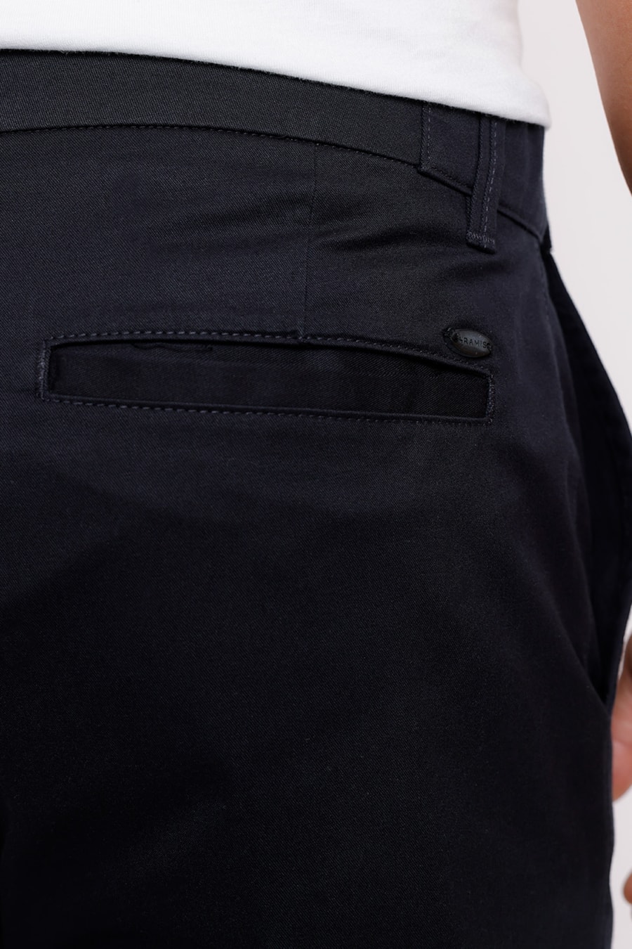 Calça Chino Estilo Moovex Marinho — foto 5 de 6