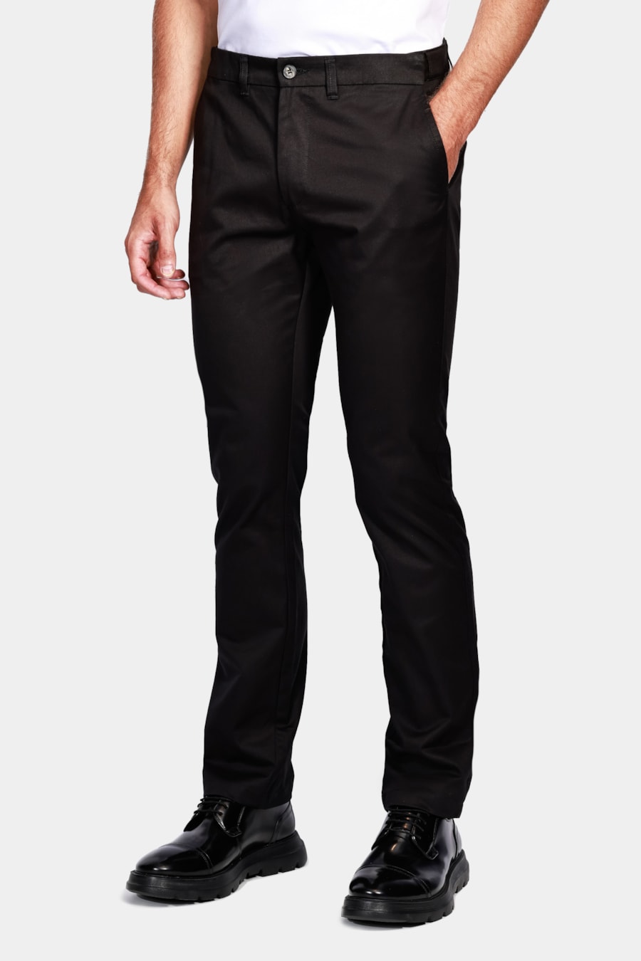 Calça Chino Estilo Moovex Preto — foto 2 de 7