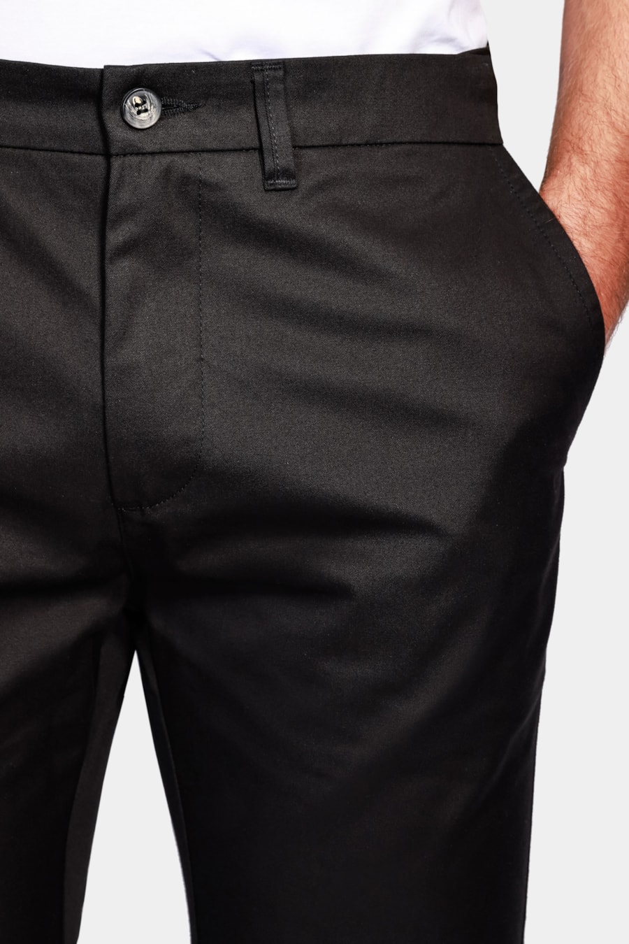Calça Chino Estilo Moovex Preto — foto 4 de 7