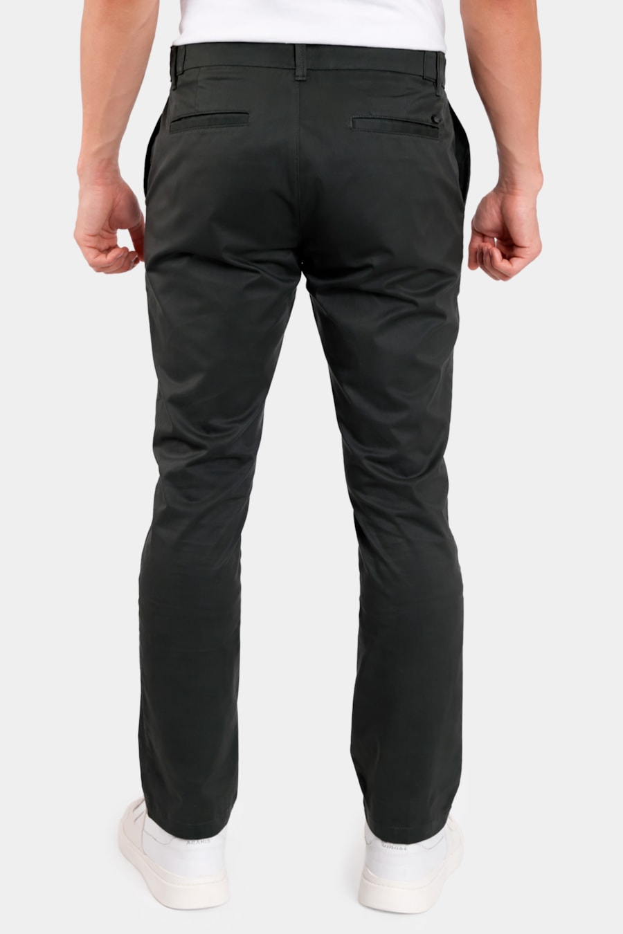 Calça Chino Estilo Moovex Verde Escuro — foto 6 de 6