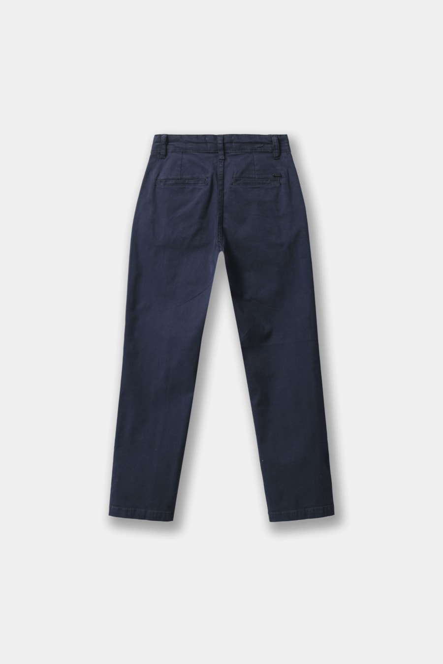 Calça Chino Infantil Bolso Reto Marinho — foto 7 de 7