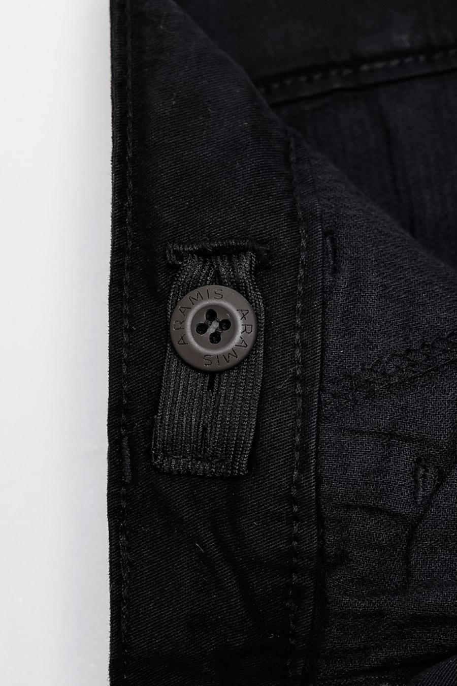 Calça Chino Infantil Bolso Reto Preto — foto 6 de 9