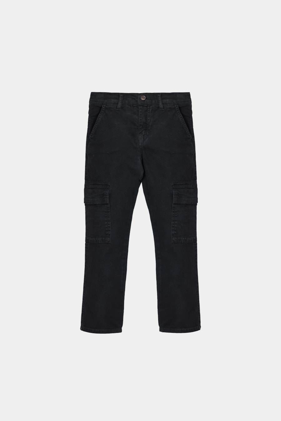 Calça Chino Infantil Color Cargo Preto — foto 6 de 7