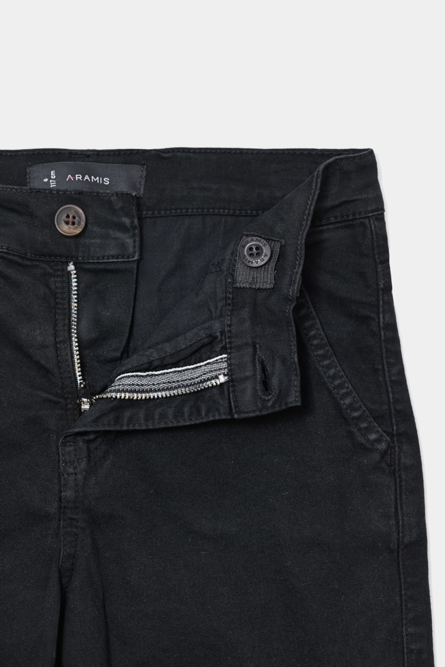 Calça Chino Infantil Color Cargo Preto — foto 7 de 7