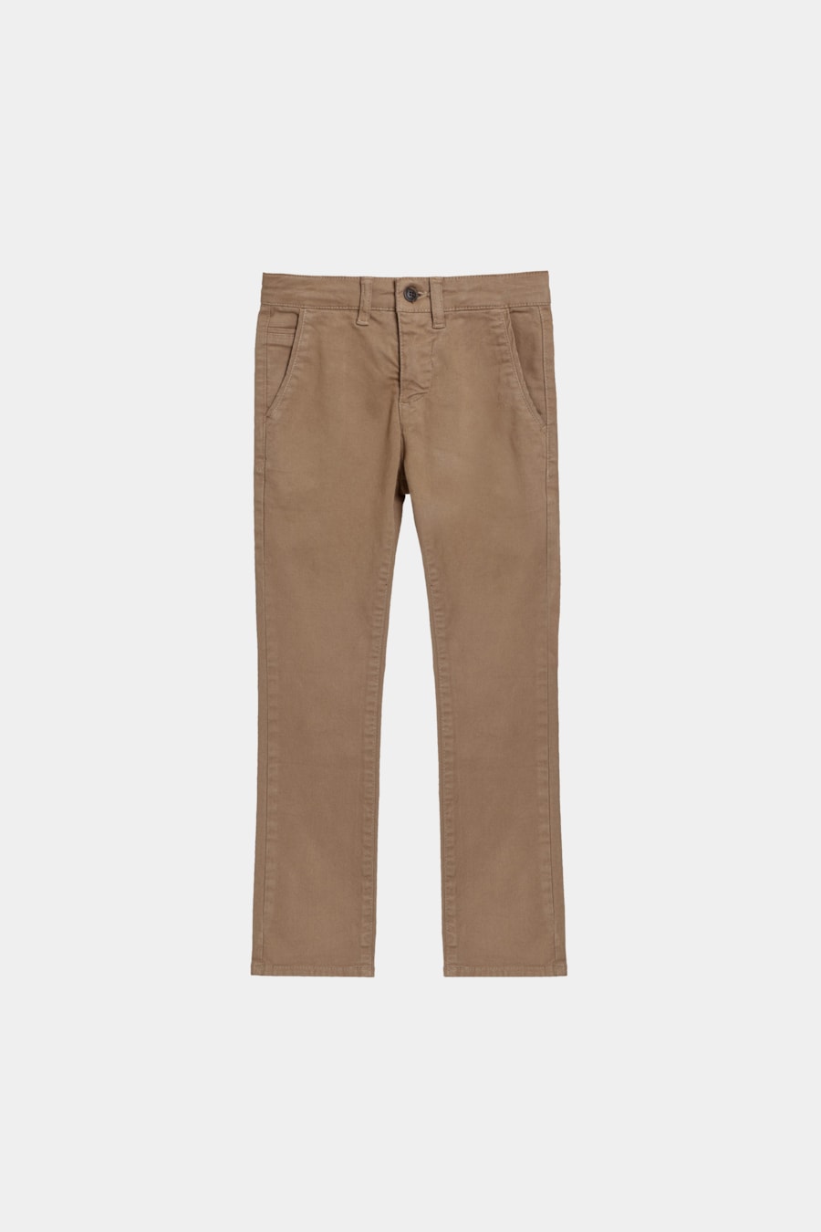 Calça Chino Infantil Color Charuto — foto 3 de 4