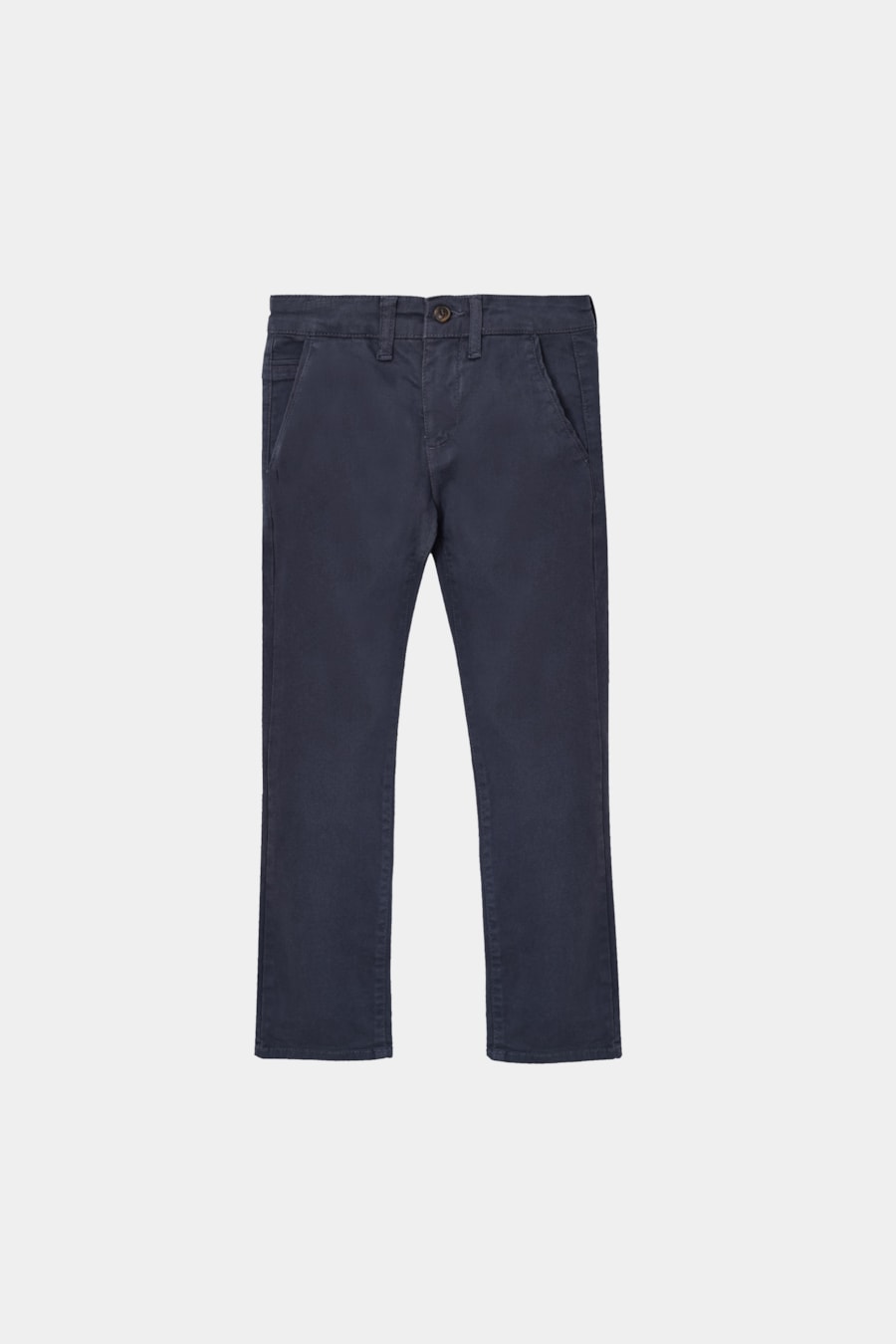 Calça Chino Infantil Color Marinho — foto 7 de 9