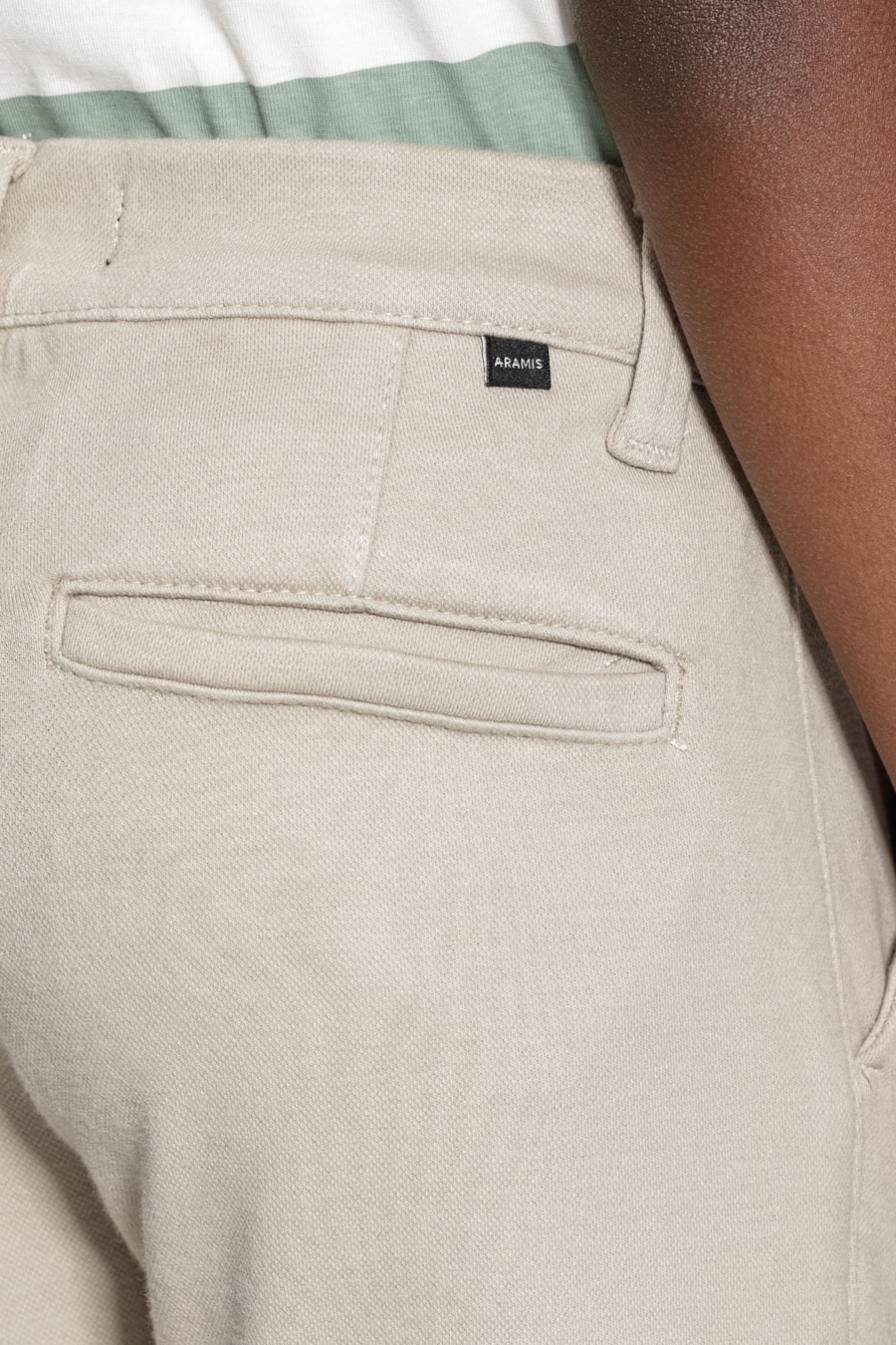 Calça Chino Infantil Comfort Color Areia — foto 4 de 7