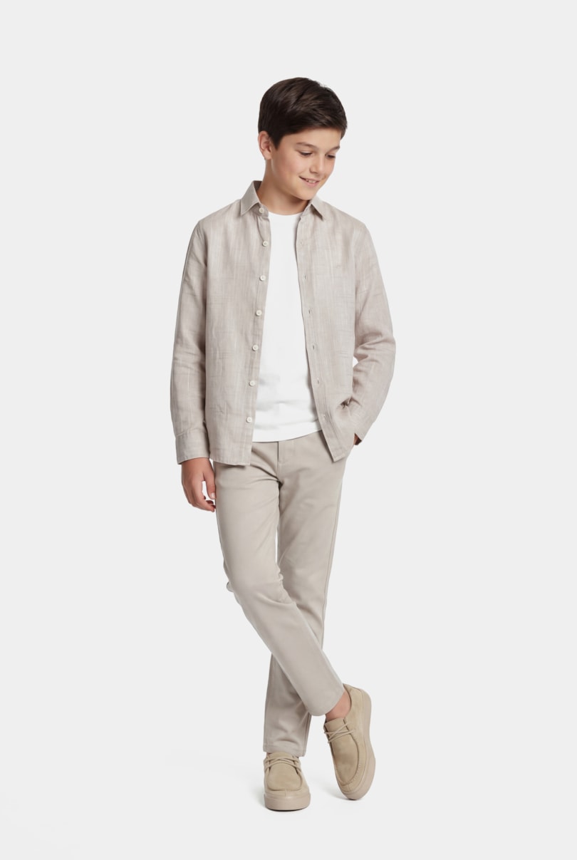 Calça Chino Infantil Comfort Color Areia