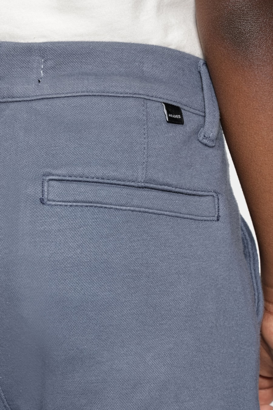 Calça Chino Infantil Comfort Color Azul Indigo — foto 4 de 7