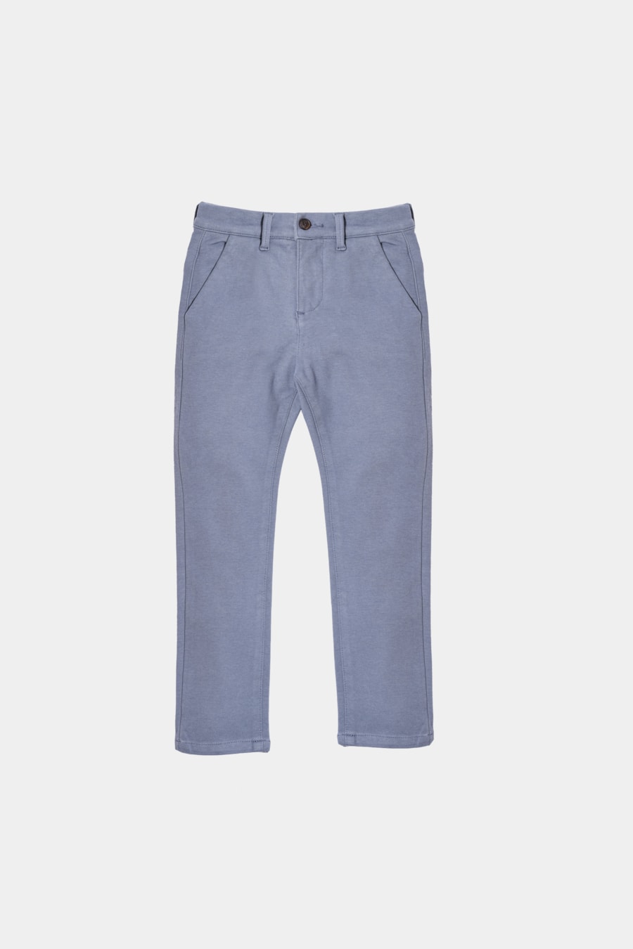 Calça Chino Infantil Comfort Color Azul Indigo — foto 6 de 7