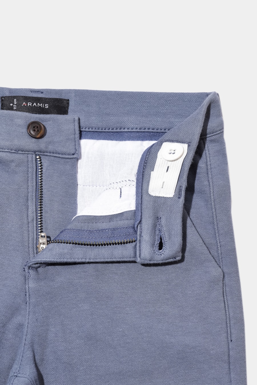 Calça Chino Infantil Comfort Color Azul Indigo — foto 7 de 7