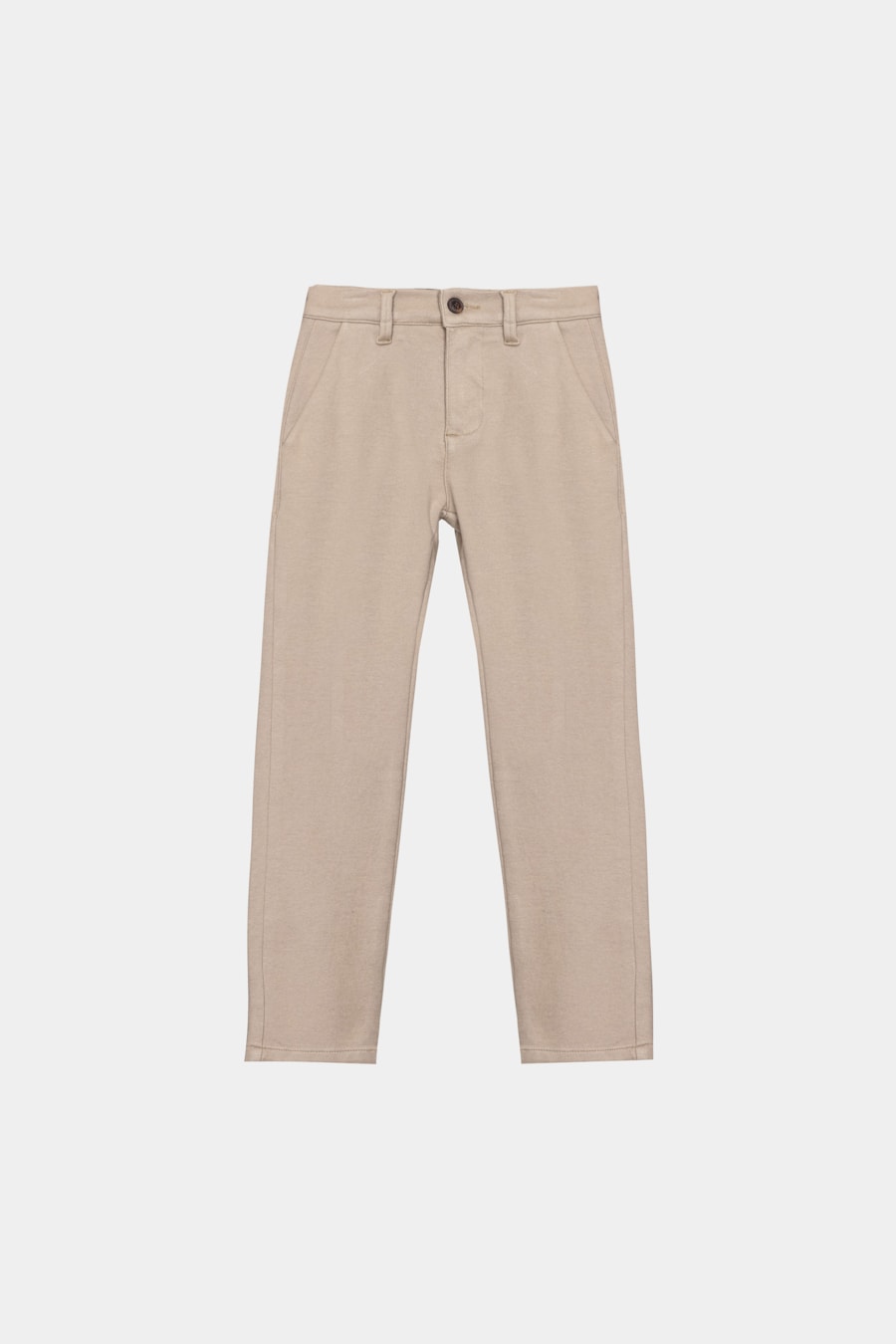 Calça Chino Infantil Comfort Color Marfim 117 — foto 3 de 4