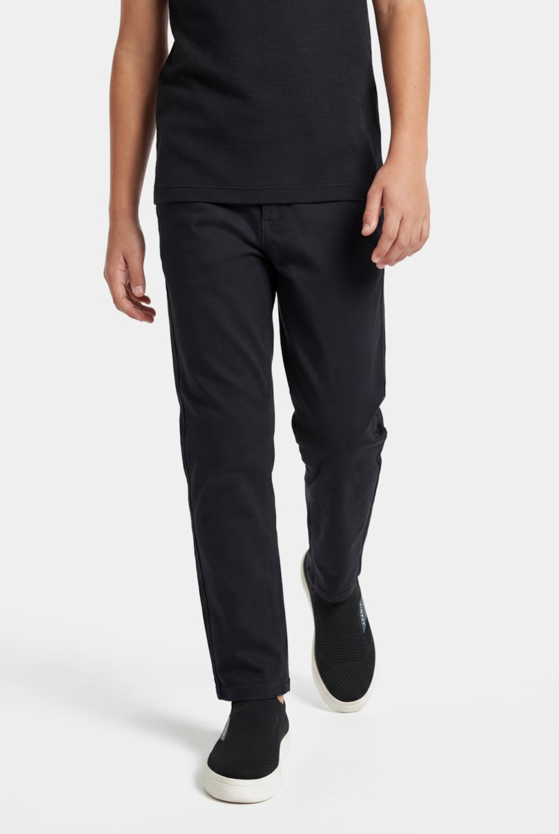 Calça Chino Infantil Comfort Color Preto