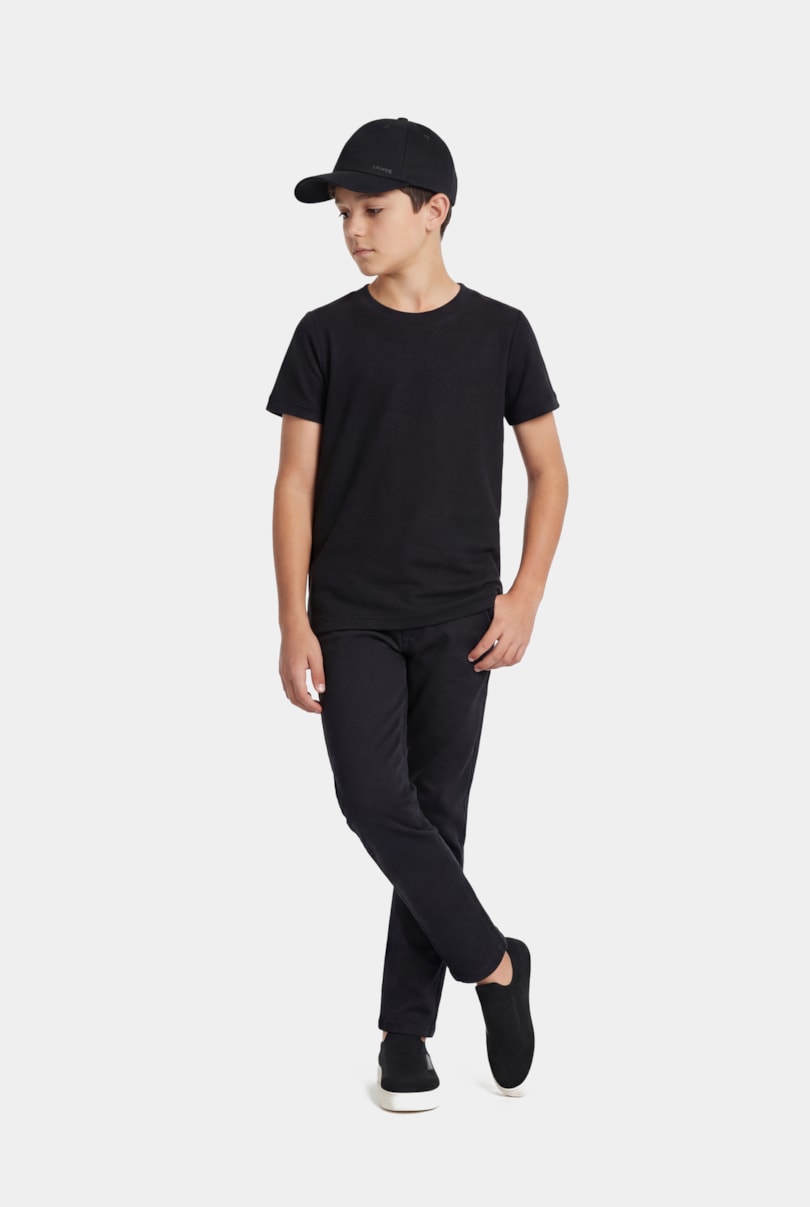 Calça Chino Infantil Comfort Color Preto