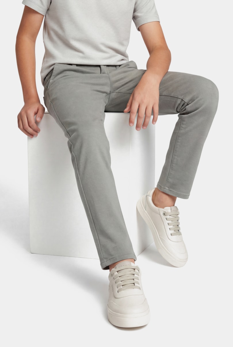 Calça Chino Infantil Comfort Color Verde
