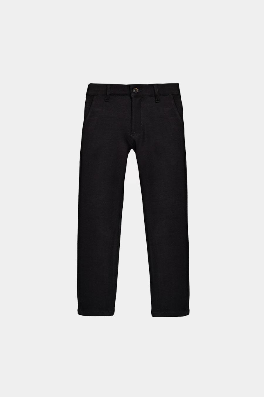 Calça Chino Infantil Knit Preto — foto 3 de 4