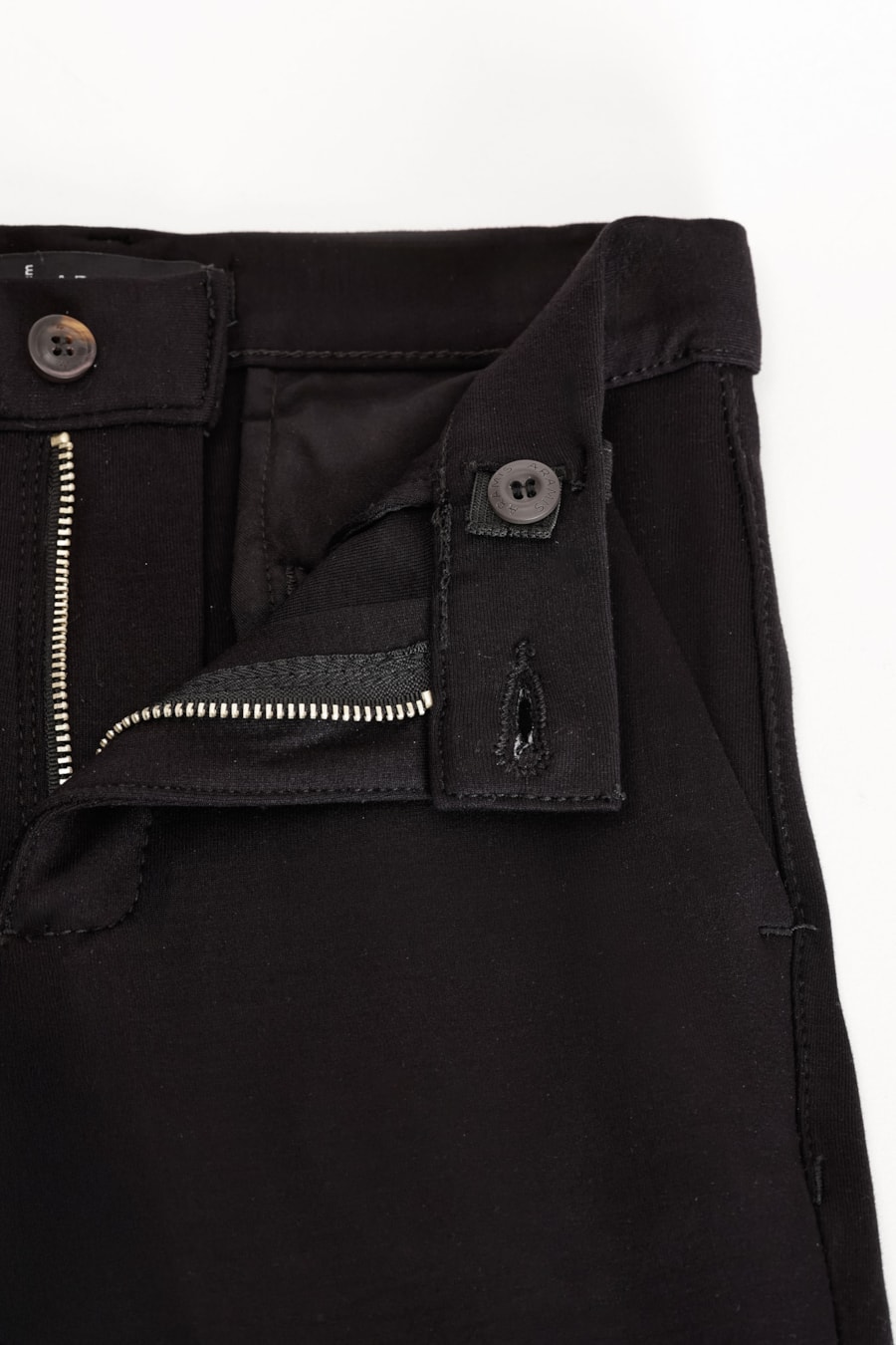 Calça Chino Infantil Knit Preto — foto 4 de 4