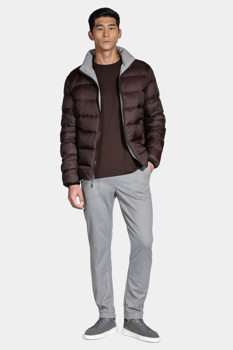 Calça Chino Jogger Alfaiataria Knit Preto