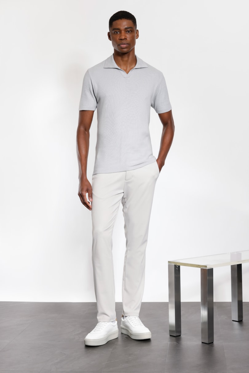 Calça Chino Liquid Repeler Antiodor Off White